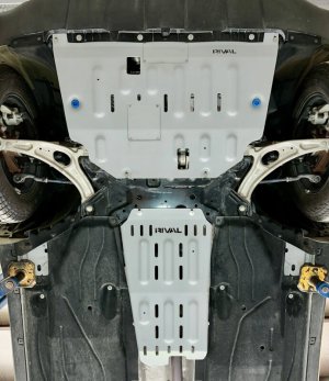 Ford Maverick Skid Plate - Rival 4x4 - Aluminum Catalytic Converter - `22-`25